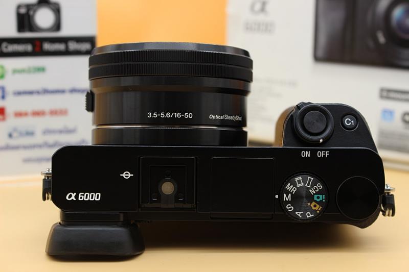ขาย  SONY A6000 + Lens 16-50mm (สีดำ) อดีตประกันศูนย์ สภาพ 95% มีรอยใต้ฐานจากการใช้งานนิดหน่อย ชัตเตอร์ 4,XXXรูป มี Wi-Fiในตัว เมนูภาษาไทย ถ่าย VDO Full HD